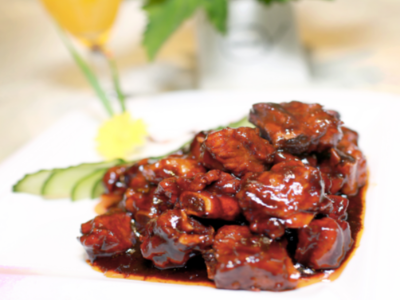 奧爾良風味的醬燒排骨，簡直無法抵擋！
