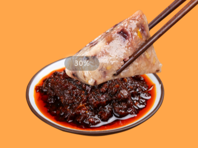 粽子加醬 ——端午節(jié)絕配！
